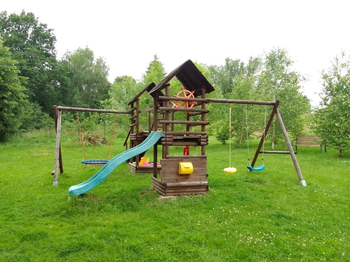 Szalas W Gorach Izerskich, Blisko Swieradow Zdroj I Zamek Czocha, Agroturystyka, Ogrzewanie, Klimatyzacja , Plac Zabaw, Ognisko Z Rusztem I Kijkami, Zywe Zwierzeta, Latem Basen Mirsk Eksteriør billede